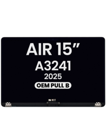 LCD Assembly for MacBook Air 15" (A3241 / Early 2025) (OEM Pull B Grade) (MIDNIGHT)