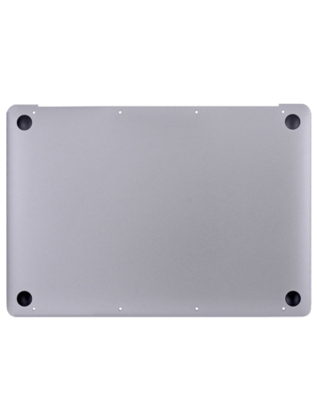 MacBook Retina 12" (A1534/ Mid 2017) Bottom Case (SPACE GRAY) (OEM Pull D Grade)