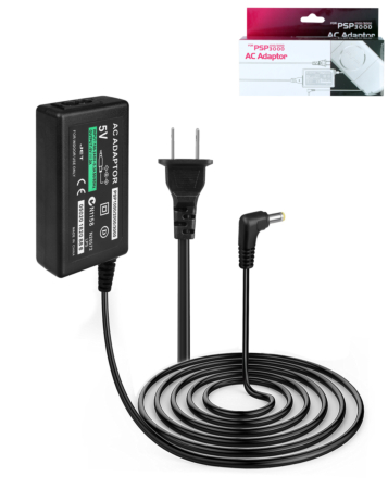 AC Adapter with US Cable for PSP 1000 / 2000 / 3000 (Only Ground Shipping)