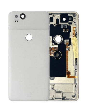 Housing Frame with Small Components Pre-Installed for Google Pixel 2 (NO LOGO) (WHITE)