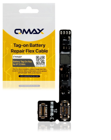 Shop the QMAX Tag-on Battery Repair Flex Cable for iPhone 12 Mini. No programming required.
