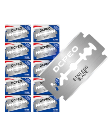 Double Edge Razor Blade Stainless Steel (Pack of 100)