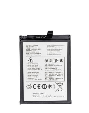 Replacement Battery for T-Mobile Revvl 4 Plus (5062) / Alcatel 3X (5061) (TLp038D7) (Only Ground Shipping)