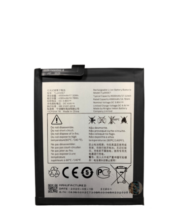 Replacement Battery for T-Mobile Revvl 5G (TLp43E1) (Only Ground Shipping)