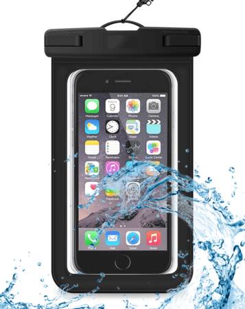 REDPEPPER Universal Waterproof Cell Phone Dry Bag (BLACK) (Only Ground Shipping)