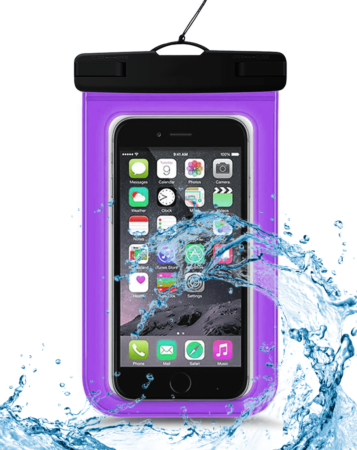 REDPEPPER Universal Waterproof Cell Phone Dry Bag (PURPLE) (Only Ground Shipping)