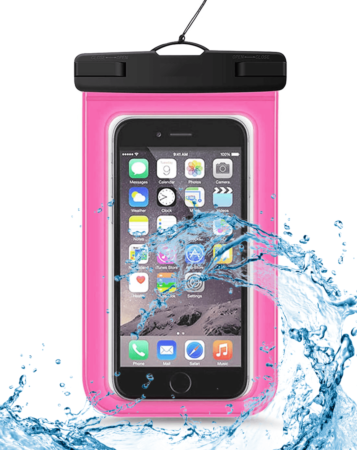 REDPEPPER Universal Waterproof Cell Phone Dry Bag (ROSE) (Only Ground Shipping)
