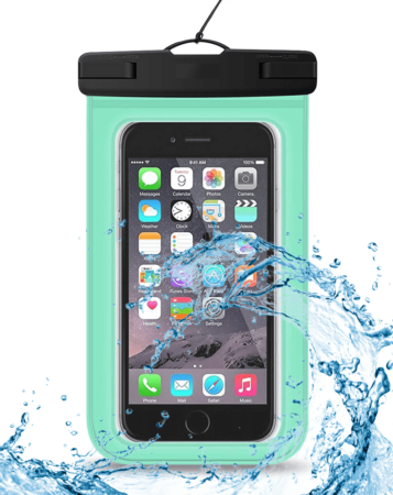 REDPEPPER Universal Waterproof Cell Phone Dry Bag (TEAL) (Only Ground Shipping)
