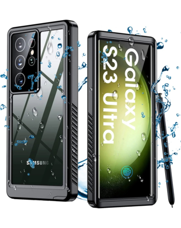 Galaxy S23 Ultra REDPEPPER FS Series Transparent Waterproof Hybrid Case (Only Ground Shipping)