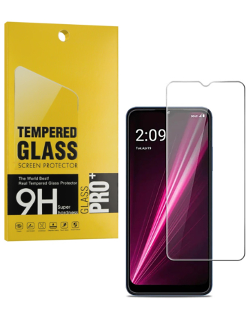 Clear Tempered Glass for Revvl 6X Pro (2.5D / 1 Piece)