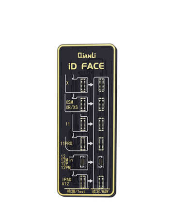 Order the QianLi Face ID board for iPhone X to 12 Pro Max — not returnable.
