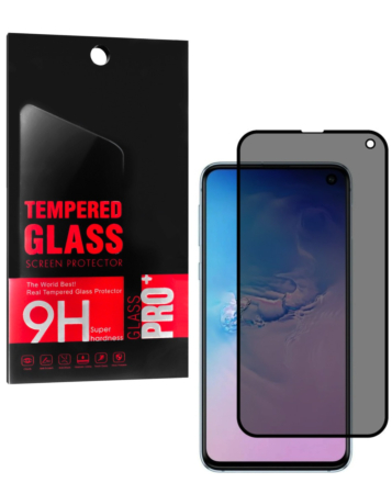 Shop the privacy tempered glass for Galaxy S10E, case-friendly and anti-spy, 1 piece.