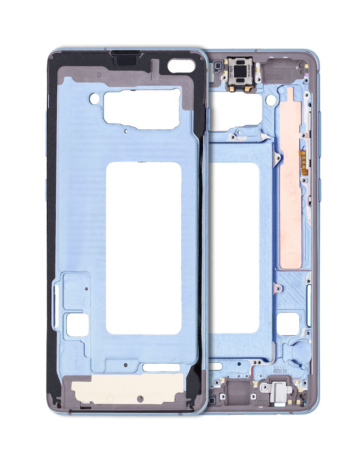 Buy the middle frame housing for Galaxy S10 Plus in Blue.