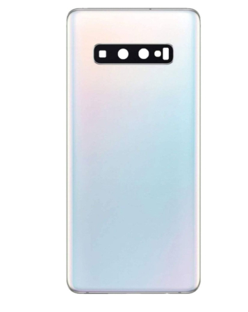 Purchase the back glass with camera lens for Galaxy S10 Plus US and International models in Prism White service pack.