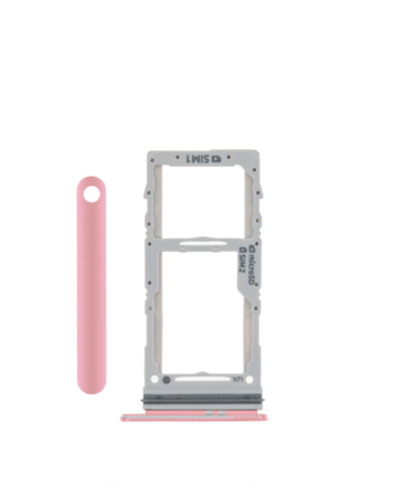 Grab wholesale deals on the Dual SIM Card Tray for Galaxy S20 Ultra, S20 Plus, and S20 in Cloud Pink.
