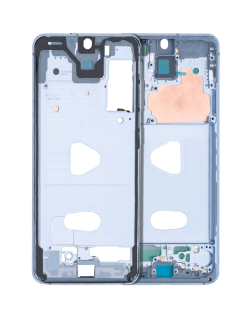 Grab wholesale deals on the Galaxy S20 mid-frame housing, non-Verizon, in Cloud Blue.