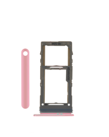 Purchase the Single SIM Card Tray for Galaxy S20 Ultra, S20 Plus, and S20 in Cloud Pink.