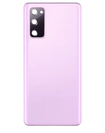 Stock up on the Back Glass with Camera Lens and Adhesive for Galaxy S20 FE, No Logo, Cloud Lavender.