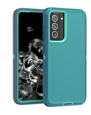 Heavy Duty Case for Galaxy S20 FE (LIGHT TEAL) (Only Ground Shipping)