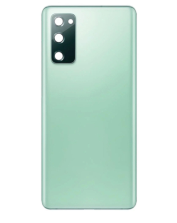 Shop the back glass with camera lens for the Galaxy S20 FE US and International version, Service Pack, in Cloud Mint.