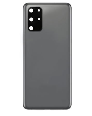 Stock up on the Back Glass with Camera Lens and Adhesive for Galaxy S20 Plus, No Logo, Cosmic Gray.