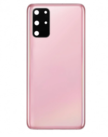 Purchase the Back Glass with Camera Lens and Adhesive for Galaxy S20 Plus, No Logo, Cloud Pink.