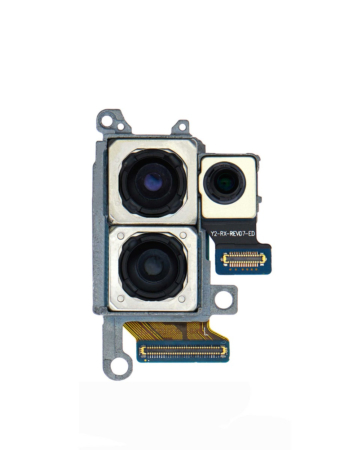 Stock up on the Back Camera Module with Wide-Angle, Telephoto, and Depth Vision for Galaxy S20 Plus 5G, International Version.