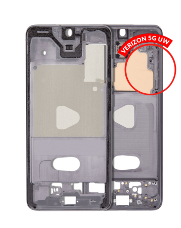 Shop the middle frame housing for the Galaxy S20, Verizon 5G UW, in Cosmic Gray.