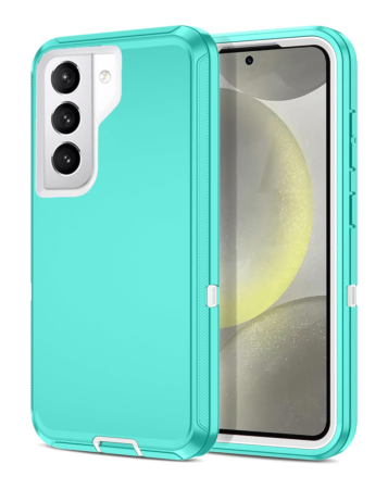 Heavy Duty Case for Galaxy S21 (TEAL) (Only Ground Shipping)