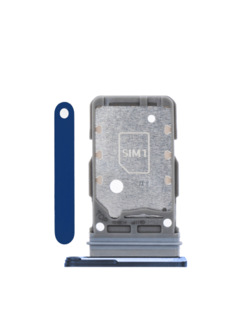 Stock up on the Dual SIM Card Tray for Galaxy S21 Ultra, S21 Plus, and S21 in Navy Blue.