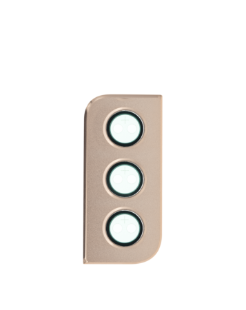 Order the Back Camera Lens with Adhesive for Galaxy S21, Glass Only, in Phantom Gold.
