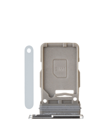 Stock up on the Single SIM Card Tray for Galaxy S21 Ultra, S21 Plus, and S21 in Silver.