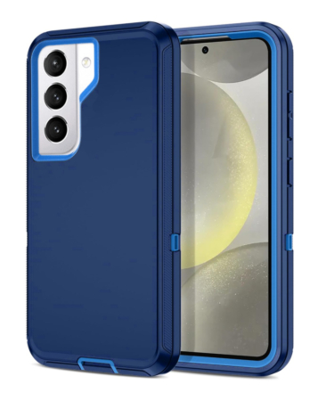 Heavy Duty Case for Galaxy S21 FE (DARK BLUE) (Only Ground Shipping)