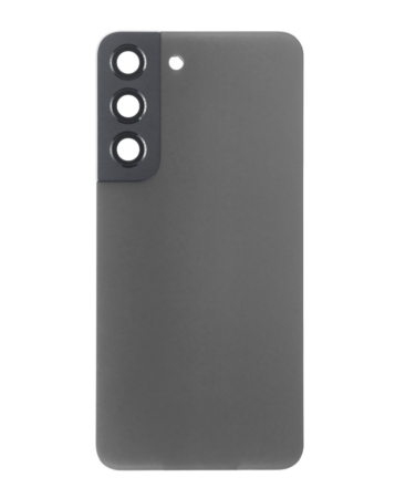 Order the Back Glass with Camera Lens and Adhesive for the Galaxy S22 in Graphite, no logo.
