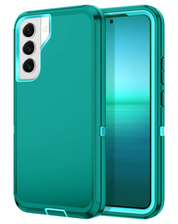 Heavy Duty Case for Galaxy S22 (TEAL) (Only Ground Shipping)