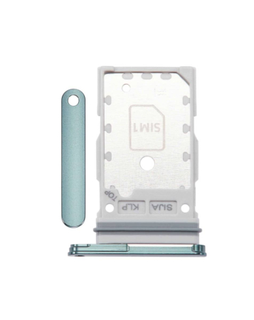 Purchase the Dual Sim Card Tray for the Galaxy S22 and S22 Plus in Green.
