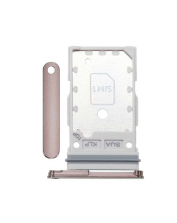 Grab the wholesale deals on the Dual Sim Card Tray for the Galaxy S22 and S22 Plus in Pink Gold.
