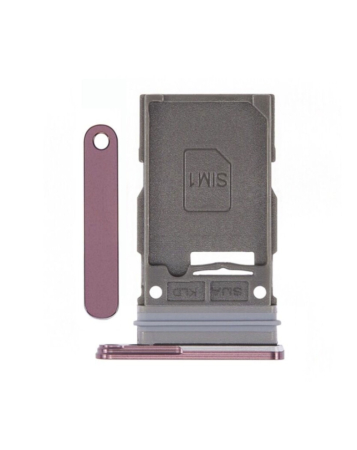 Stock up on the Single Sim Card Tray for the Galaxy S22 Plus 5G and S22 5G in Pink Gold.
