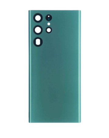 Purchase the Back Glass with Camera Lens for the Galaxy S22 Ultra US and International Service Pack in Green.
