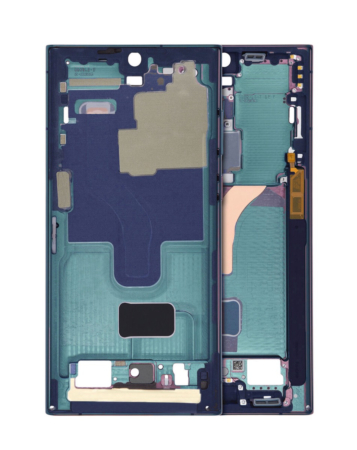 Purchase the Middle Frame Housing for the Galaxy S22 Ultra 5G North American Version in Green.
