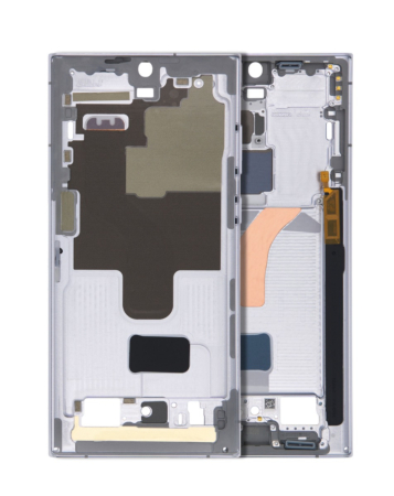 Buy the Middle Frame Housing for the Galaxy S22 Ultra 5G North American Version in White.
