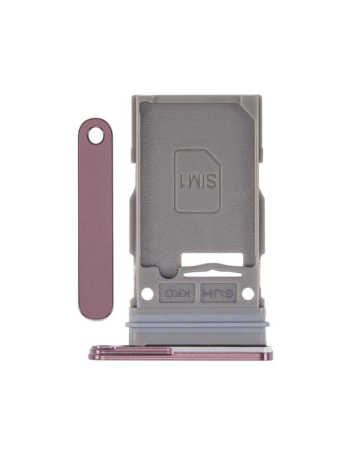 Stock up on the Single Sim Card Tray for the Galaxy S22 Ultra 5G in Burgundy.
