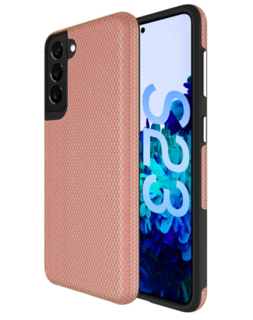 Galaxy S23 Shock Absorption Protective Dual Layer Case - ROSE GOLD (Only Ground Shipping)