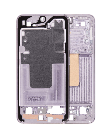Shop the middle frame housing for Galaxy S23 5G North American version in lavender.