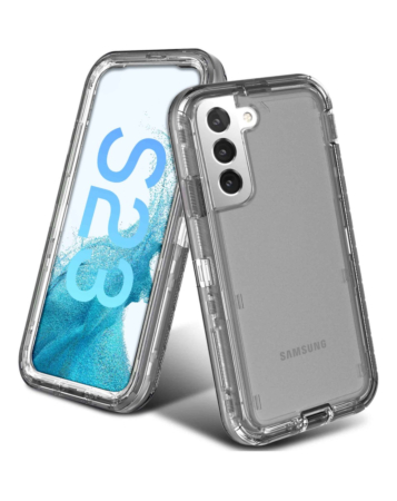 Galaxy S23 Transparent Shockproof Case - GRAY (Only Ground Shipping)