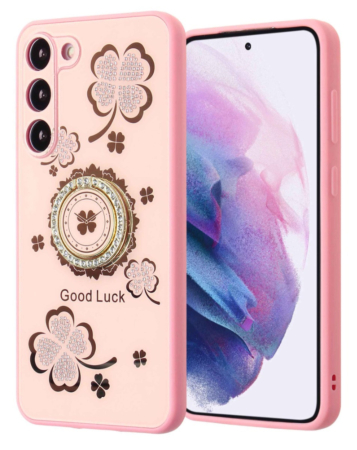 Galaxy S23 FE Luxury Diamond Shiny Cases - PINK (Only Ground Shipping)