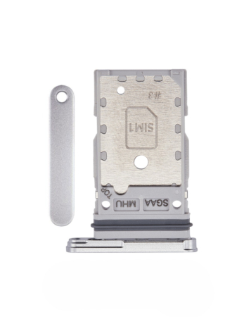 Grab the wholesale deals on the Dual Sim Card Tray for Galaxy S23 FE 5G in cream.
