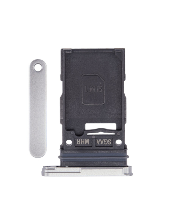 Purchase the Single Sim Card Tray for Galaxy S23 FE 5G in cream.
