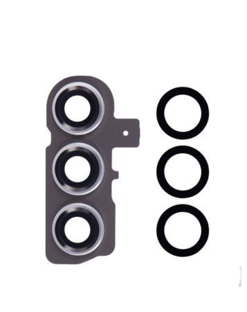 Shop the back camera lens with cover bezel ring for Galaxy S23 5G and S23 Plus 5G in cream.