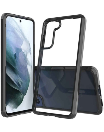 Galaxy S23 Hybrid Case with Air Cushion Technology - BLACK (Only Ground Shipping)